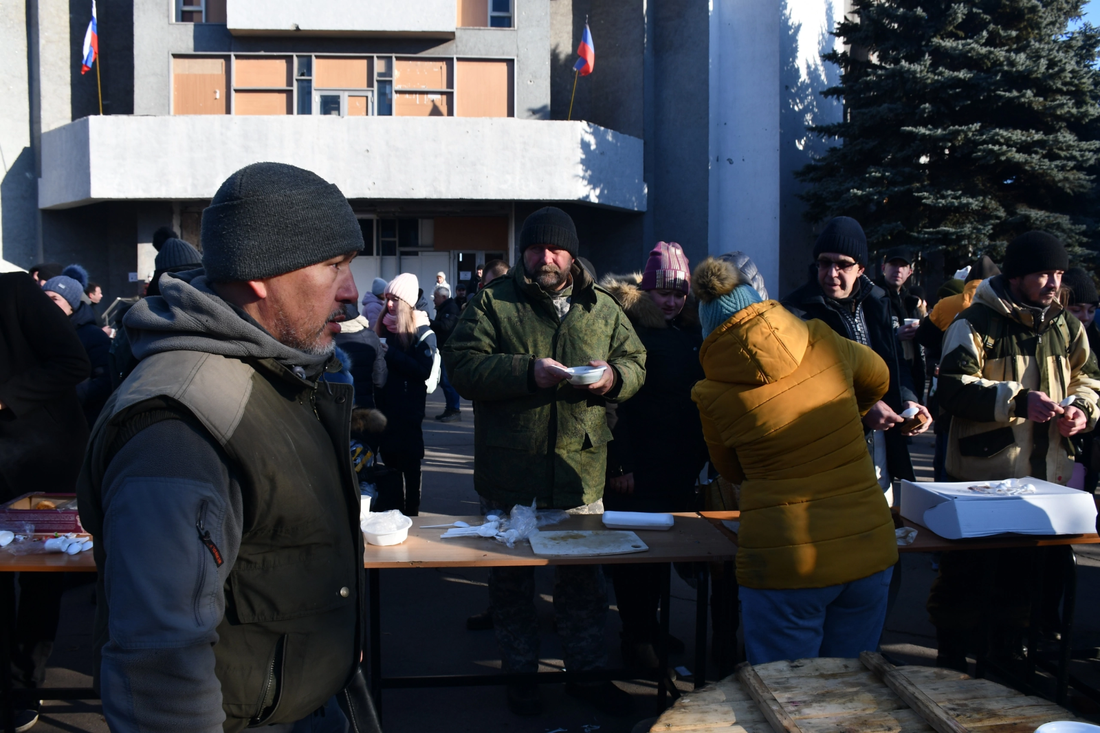 Вспомним как это было Гуманитарная акция Ассоциации на территории Донецкой  Народной Республики